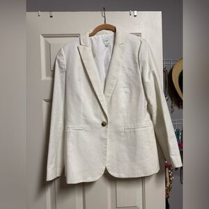 J. Crew Off-White Blazer